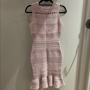 Milly Pink Midi Dress